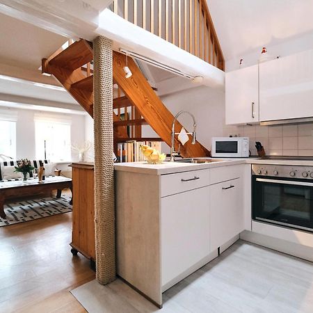 Hafenblick Ferienwohnung In Der Altstadt Mit Parkplatz Flensburg Dış mekan fotoğraf